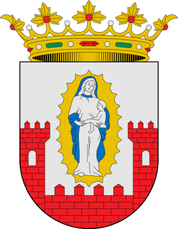 Escudo de Trujillo (Cáceres)/Arms (crest) of Trujillo (Cáceres)