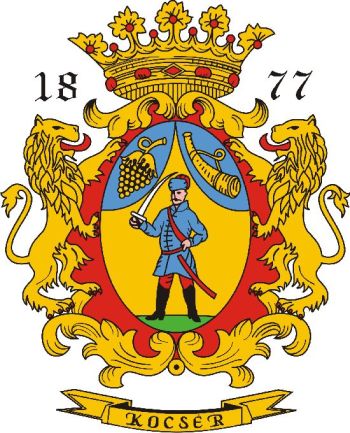 Kocsér (címer, arms)