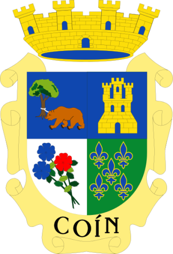 Escudo de Coín/Arms (crest) of Coín