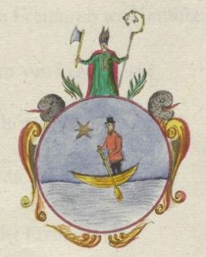 Wappen von Sankt Wolfgang im Salzkammergut/Coat of arms (crest) of Sankt Wolfgang im Salzkammergut