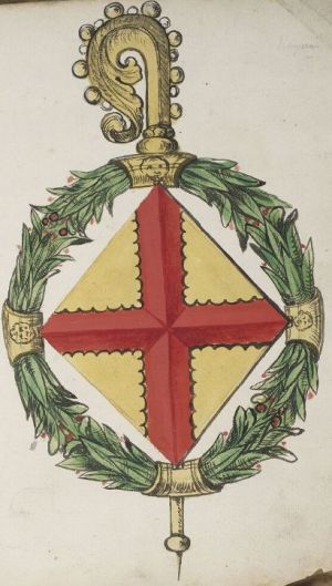 Arms (crest) of Anne-Chrétienne de Beaufort