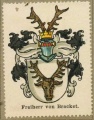 Wappen Freiherr von Brackett nr. 812 Freiherr von Brackett