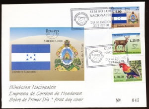Arms (crest) of Honduras (stamps)