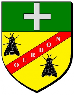 Blason de Ourdon/Coat of arms (crest) of {{PAGENAME