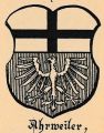 Wappen von Ahrweiler/ Arms of Ahrweiler