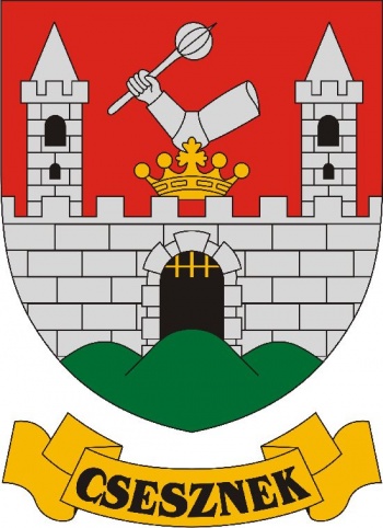 Csesznek (címer, arms)