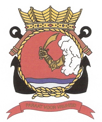Coat of arms (crest) of the 1st Marine Combat Group, Marine Corps, Netherlands Navy