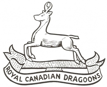 Coat of arms (crest) of Royal Canadian Dragoons, Canadian Army