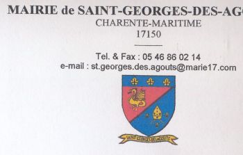 Blason de Saint-Georges-des-Agoûts