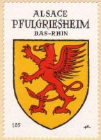 Blason de Pfulgriesheim / Arms of Pfulgriesheim