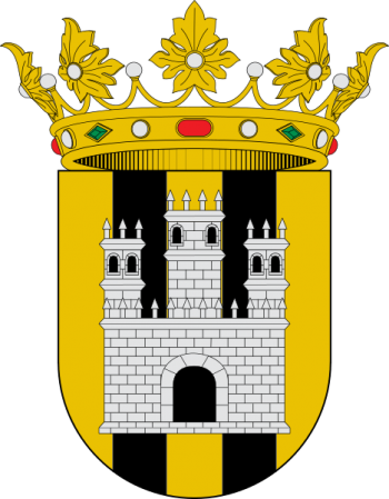 Escudo de Castelló de Rugat/Arms (crest) of Castelló de Rugat
