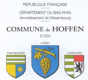 Blason de Hoffen/Coat of arms (crest) of {{PAGENAME