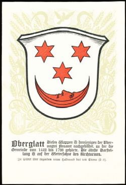 Wappen von/Blason de Oberglatt (Zürich)