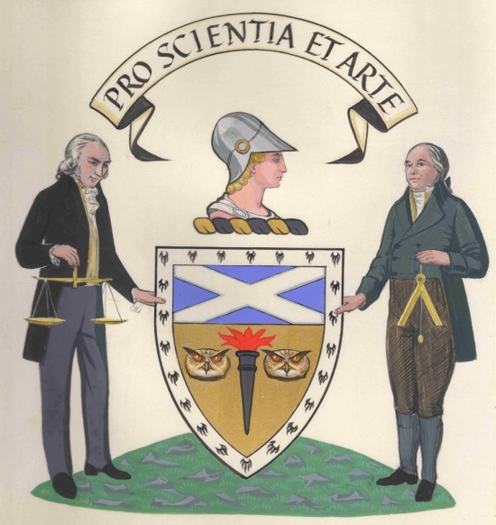 Coat of arms (crest) of Royal Scottish Society of the Arts