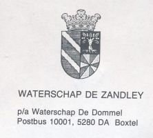Wapen van de Zandleij/Arms (crest) of Zandleij