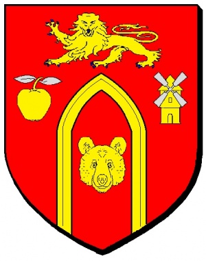 Blason de Les Authieux/Coat of arms (crest) of {{PAGENAME