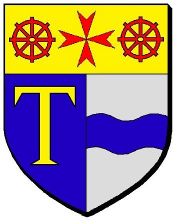 Blason de Tralaigues/Arms (crest) of Tralaigues