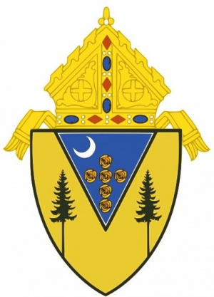 Arms (crest) of Diocese of Santa Rosa in California