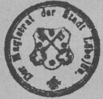 Wappen von Löbejün/Arms (crest) of Löbejün