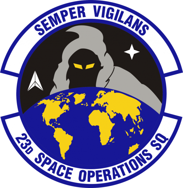 File:23rd Space Operations Squadron, US Air Force.png