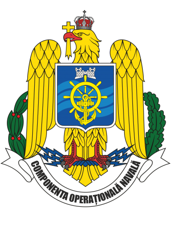 Coat of arms (crest) of the Naval Operational Component, Romanian Navy
