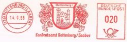 Wappen von Rottenburg an der Laaber/Arms (crest) of Rottenburg an der Laaber