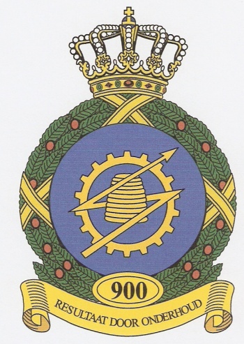 Coat of arms (crest) of the 900th Squadron, Netherlands Air Force
