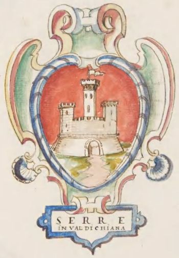 Stemma di Serre di Rapolano/Arms (crest) of Serre di Rapolano