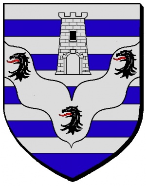 Blason de Crozant/Arms (crest) of Crozant