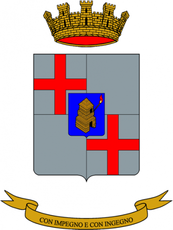 Coat of arms (crest) of the 32nd Signal Regiment, Italian Army
