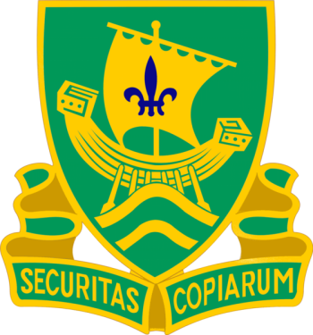 Coat of arms (crest) of 709th Military Police Battalion, US Army