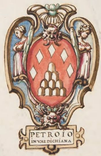 Stemma di Petroio/Arms (crest) of Petroio