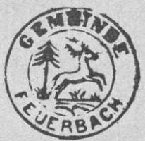 Wappen von Feuerbach/Arms (crest) of Feuerbach