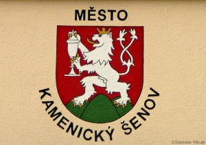Arms of Kamenický Šenov