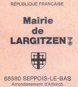 Blason de Largitzen/Coat of arms (crest) of {{PAGENAME