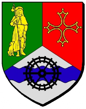 Blason de Lédas-et-Penthiès/Coat of arms (crest) of {{PAGENAME