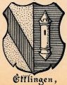Wappen von Ettlingen/ Arms of Ettlingen