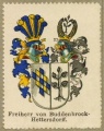 Wappen Freiherr von Buddenbrock-Hettersdorff nr. 520 Freiherr von Buddenbrock-Hettersdorff