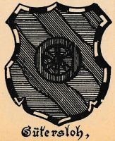 Wappen von Gütersloh/Arms (crest) of Gütersloh