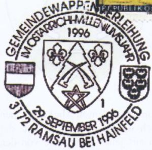 Wappen von Ramsau (Niederösterreich)/Coat of arms (crest) of Ramsau (Niederösterreich)