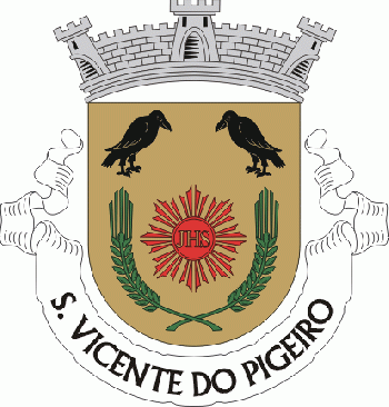 Brasão de São Vicente do Pigeiro/Arms (crest) of São Vicente do Pigeiro