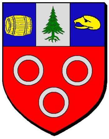 Arms (crest) of Azé (Saône-et-Loire)