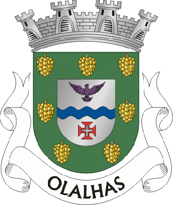 Brasão de Olalhas/Arms (crest) of Olalhas