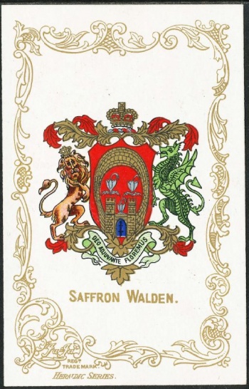 Coat of arms (crest) of Saffron Walden