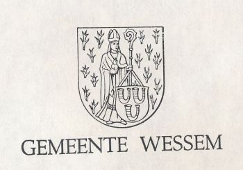 Wapen van Wessem/Coat of arms (crest) of Wessem