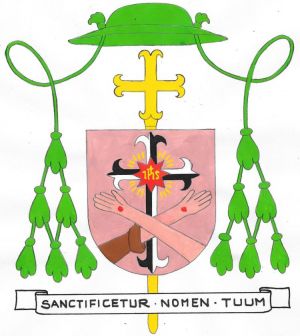 Arms (crest) of Robert Francis Christian