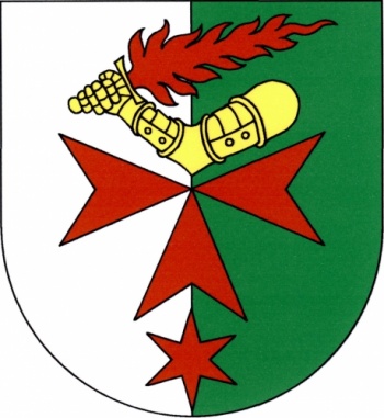 Arms (crest) of Blatno (Louny)