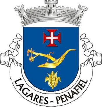 Brasão de Lagares (Penafiel)/Arms (crest) of Lagares (Penafiel)