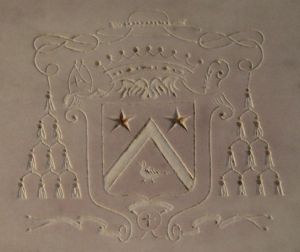Arms (crest) of Joseph-Michel-Jean-Baptiste-Paul-Augustin Micolon de Guérines
