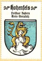 Wappen von Hohenfels/Arms (crest) of Hohenfels